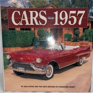 Vintage Cars of 1957 Hardback Book